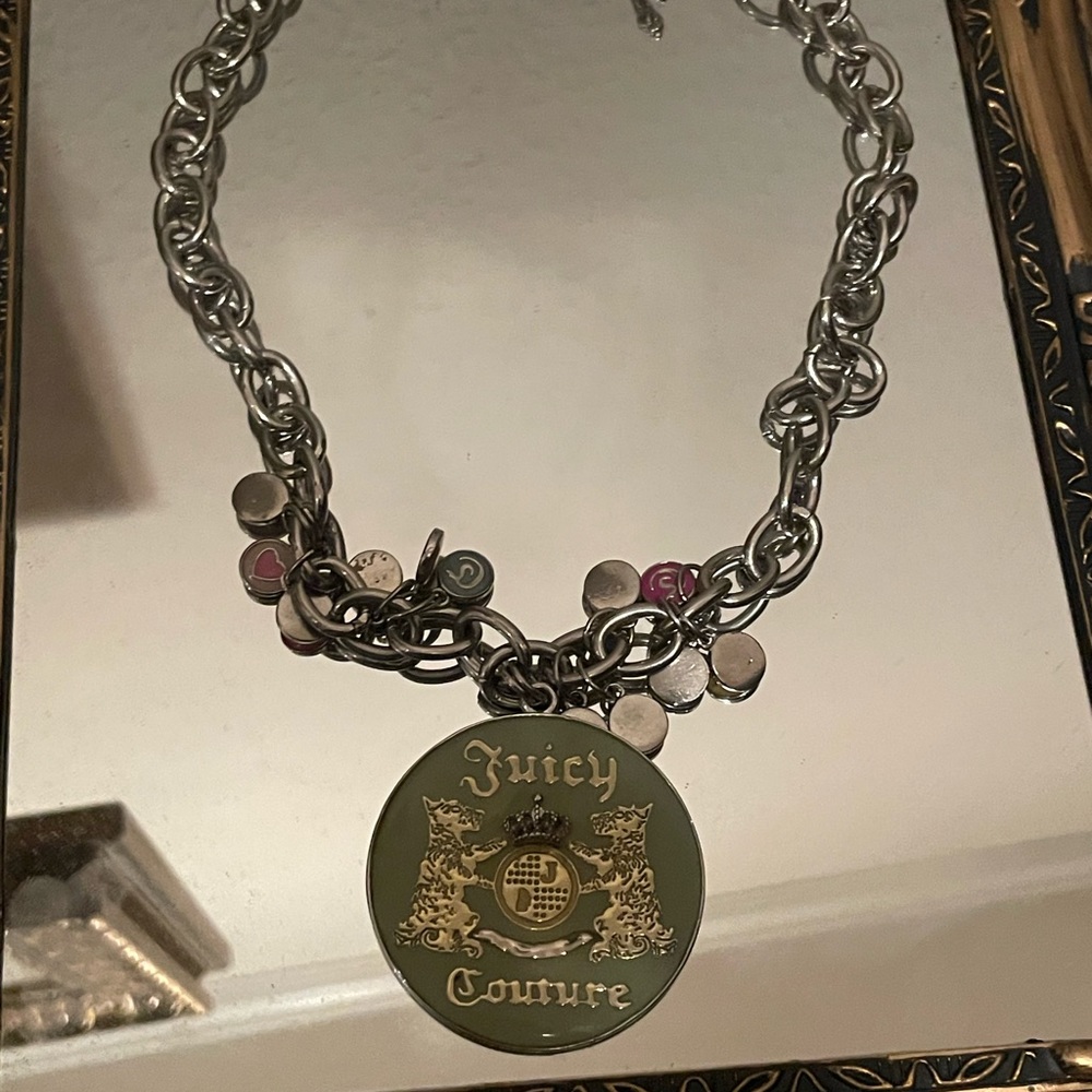 juicy couture charm necklace